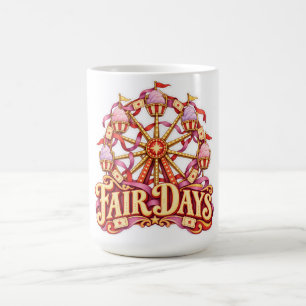 Caneca De Café Dias Justos Roda Gigante Rosa Carnaval