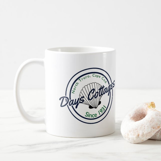 Caneca De Café Dias Oficiais Cottages Mug (Com Donut)