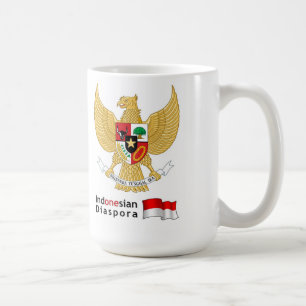 Caneca De Café Diáspora indonésia