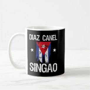 Caneca De Café Diaz Canel Singao Cuba
