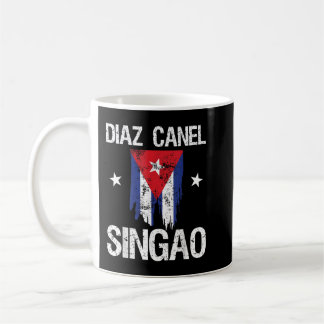 Caneca De Café Diaz Canel Singao Cuba