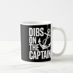 Caneca De Café Dibs No Capitão Viagem Engraçada da Garota Cruzeir