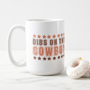 Caneca De Café Dibs No Cowboy