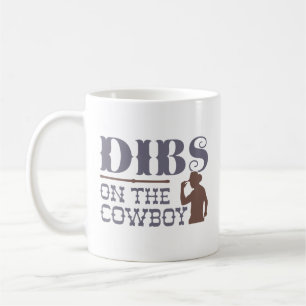 Caneca De Café Dibs No Cowboy