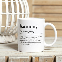 Caneca De Café Dicionário clássico negro branco preto