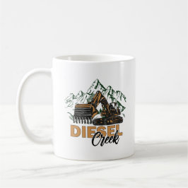 Caneca De Café Diesel creek in montain