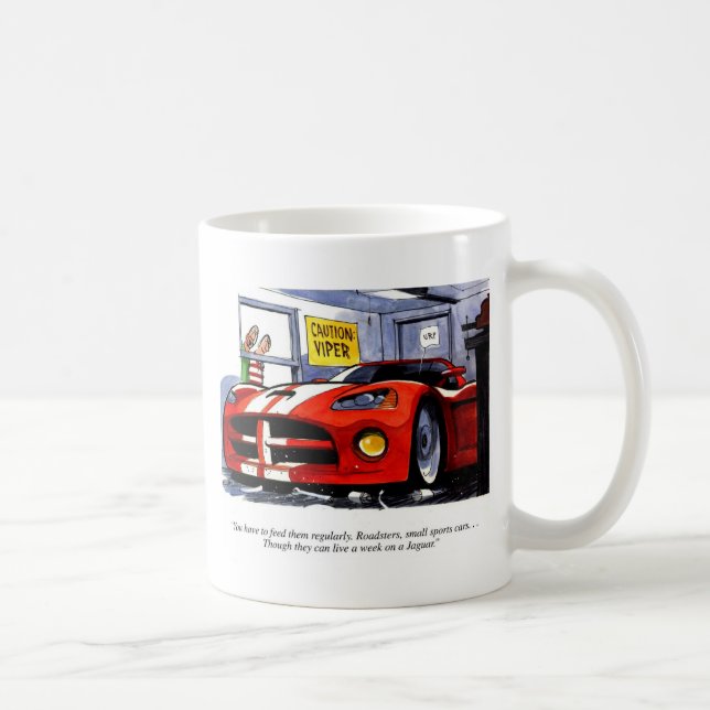 Caneca De Café Dieta da víbora (Direita)