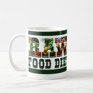 Caneca De Café Dieta de comida crua, desintoxicação quando voc