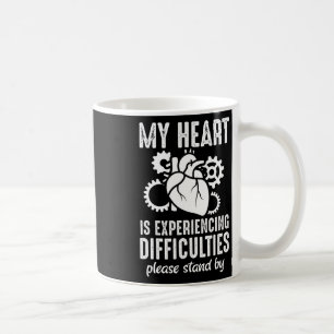 Caneca De Café Dificuldades - Sensibilização para a Doença Cardía