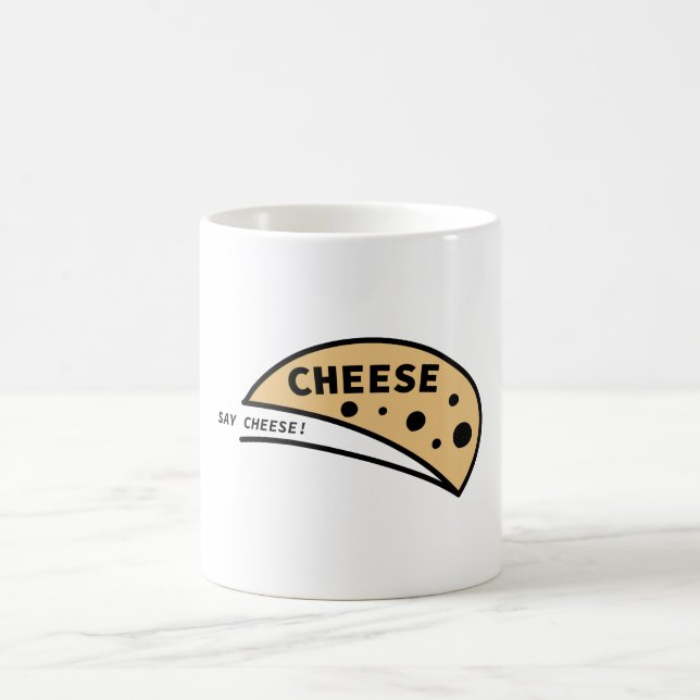Caneca De Café Diga queijo (Centro)