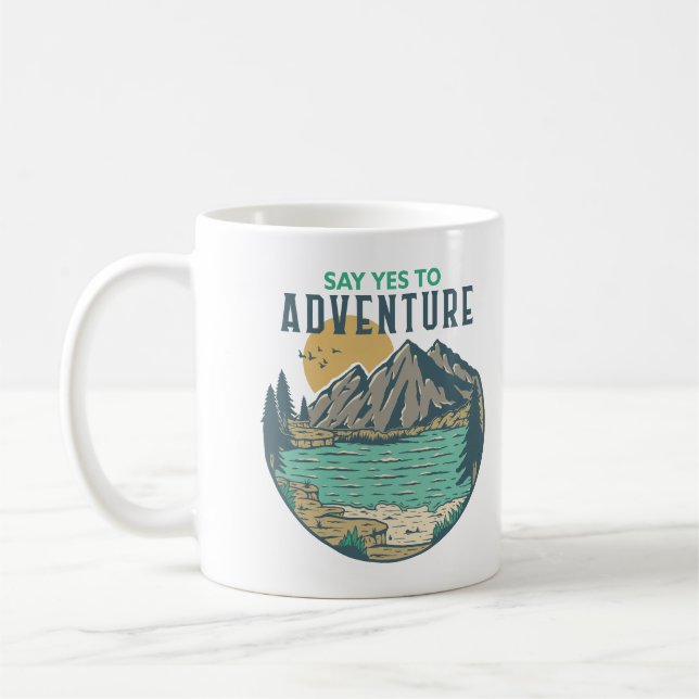 Caneca De Café Diga Sim à Adventure (Esquerda)