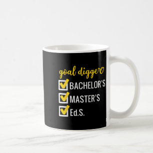 Caneca De Café Digger de Meta - Indicações Inspiracionais Especia