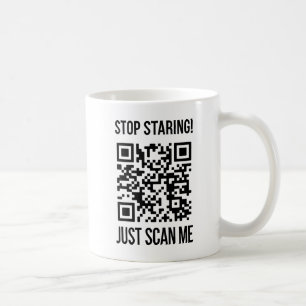 Caneca De Café Digitalize-me o código QR: Crie o seu futuro
