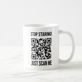 Caneca De Café Digitalize-me o código QR: Crie o seu futuro