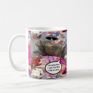 Caneca De Café Dilema da Princesa Tatus Cat
