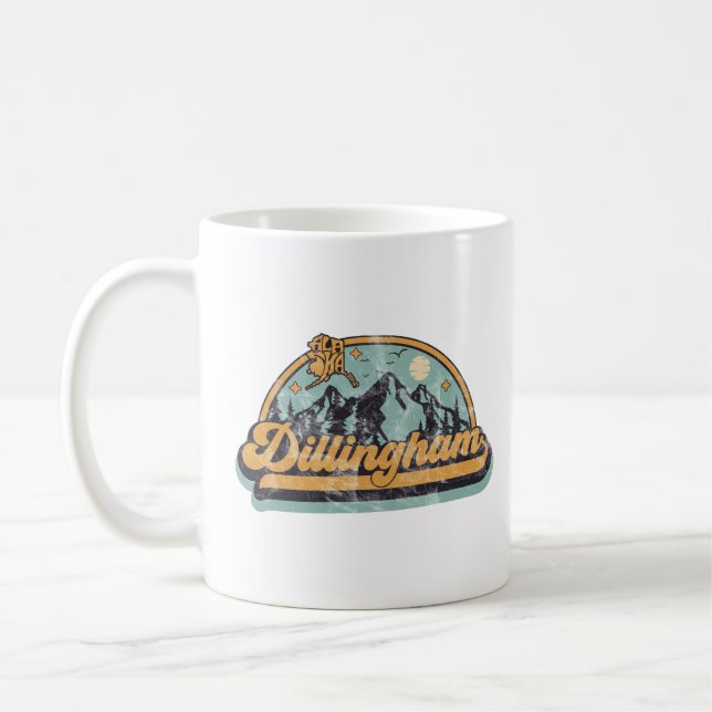 Caneca De Café Dillingham, Alasca (Esquerda)