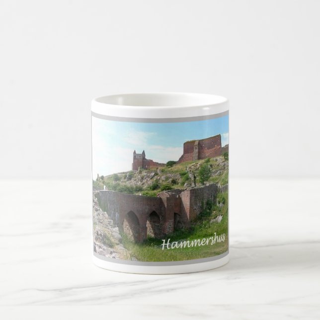 Caneca De Café Dinamarca - Hammershus - (Centro)