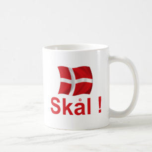 Caneca De Café Dinamarca Skal!