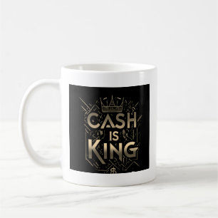 Caneca De Café Dinheiro é rei _Mug