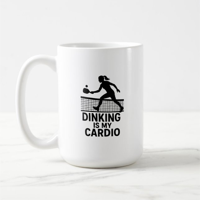 Caneca De Café Dinking is My Cardio (Esquerda)