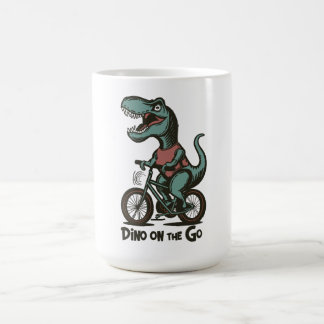 Caneca De Café Dino em Movimento
