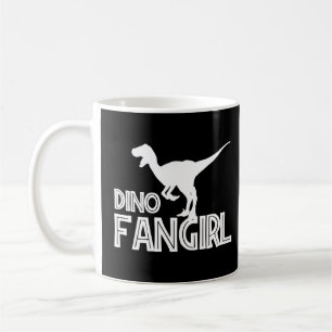 Caneca De Café Dino Fangirl - Lover do Dinossauro