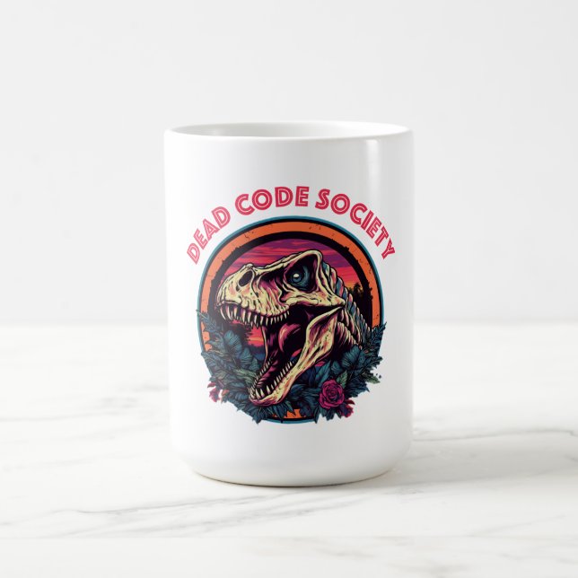 Caneca De Café Dino Mug - Sociedade do Código do Morto (Centro)