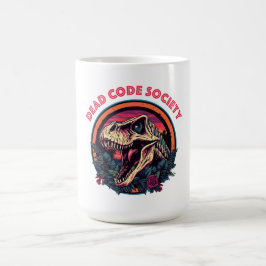 Caneca De Café Dino Mug - Sociedade do Código do Morto