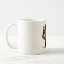 Caneca De Café Dino Triceratops - Coleção Kammli Friends