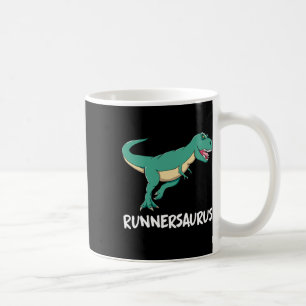 Caneca De Café Dinosauro T-rex Dino Exercício Engraçado Cárdio Co