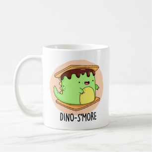 Caneca De Café Dinosmore Funny Dinosaur Pun