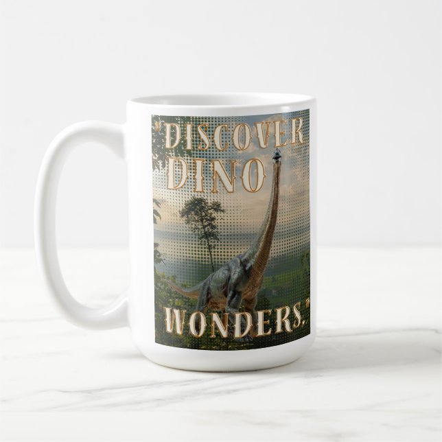 Caneca De Café dinossauro (Esquerda)
