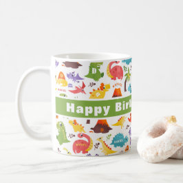 Caneca De Café Dinossauro Agradável Personalizado
