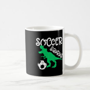 Caneca De Café Dinossauro de Futebol para Crianças para Meninos e