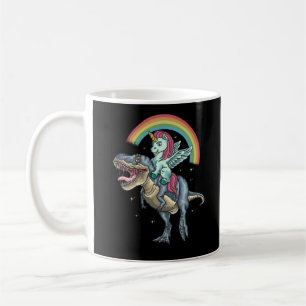 Caneca De Café Dinossauro de T rex do Unicorn