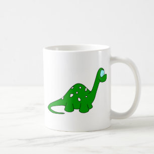 Caneca De Café Dinossauro dos desenhos animados
