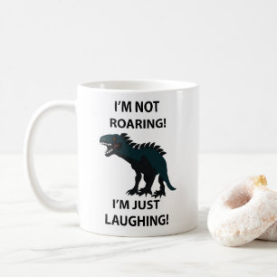Caneca De Café Dinossauro Engraçado