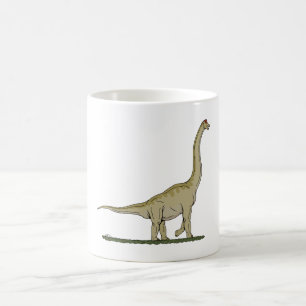 Caneca De Café Dinossauro Jurássico Brachiossauro