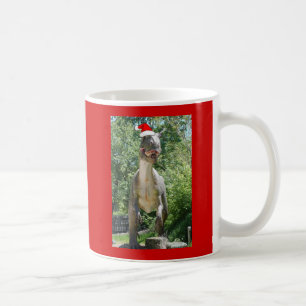 Caneca De Café Dinossauro T-Rex Natal