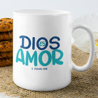 Caneca De Café Dios es Amor