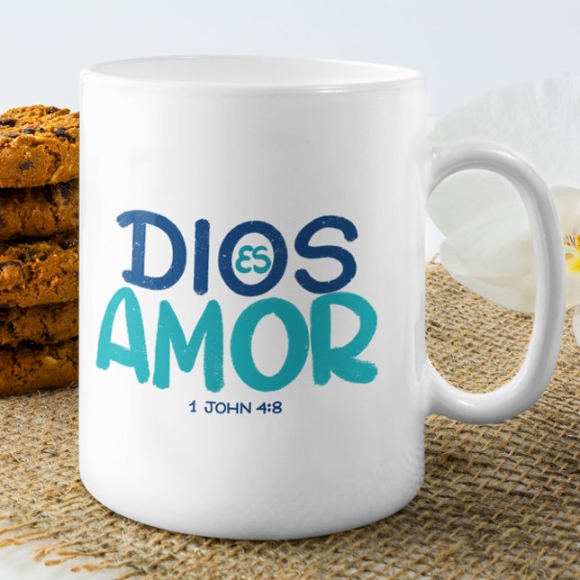 Caneca De Café Dios es Amor (Criador carregado)