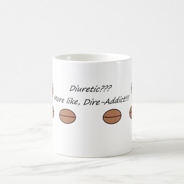 Caneca De Café Dire-Addict Coffee Mug (Centro)