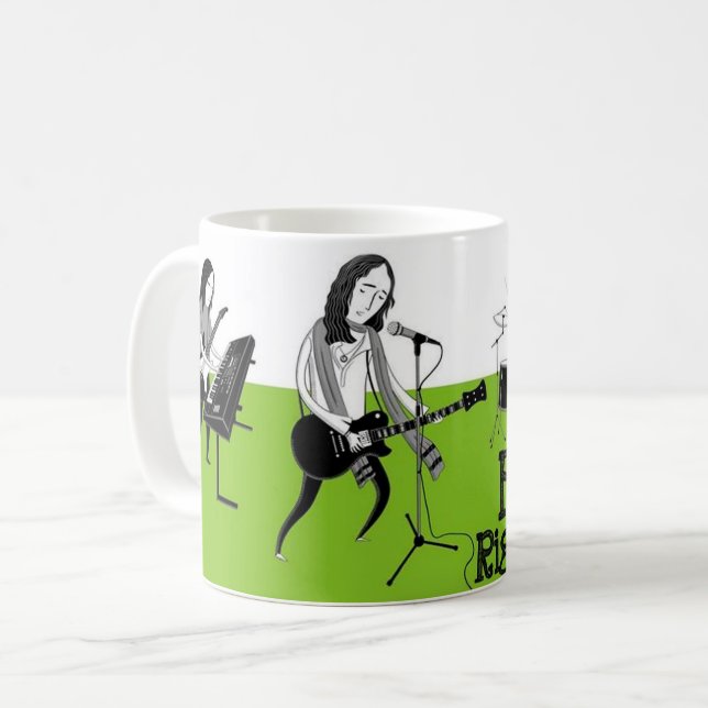 Caneca De Café Direito da fase no ponto (Frente Esquerda)
