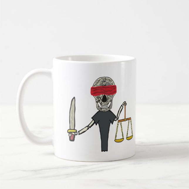 Caneca De Café Direito e Justiça (Esquerda)