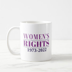 Caneca De Café Direitos da Mulher 1973 - 2022