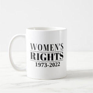 Caneca De Café Direitos da Mulher 1973 - 2022