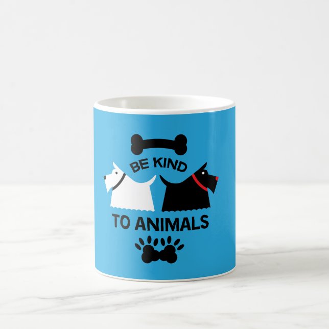 Caneca De Café Direitos de Proteção do Bem-Estar dos Cães | Bolic (Centro)