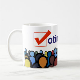 Caneca De Café Direitos De Voto RH1 Para A Lei Pessoas