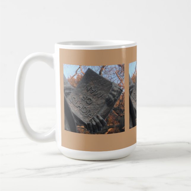 Caneca De Café Direitos Dos Mug De Homem Detidos Por Thomas Paine (Esquerda)