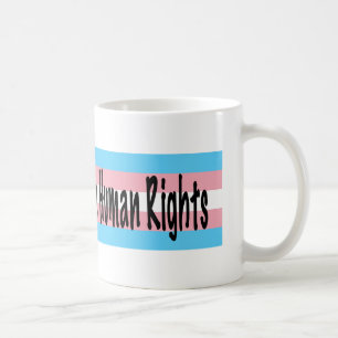 Caneca De Café Direitos TRANS são Direitos Humanos
